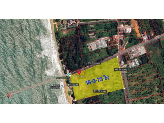 Land for sale!!! ขายที่ดินติดทะเลหาดนาใต้ โคกกลอย จ.พังงา 18-3-73 ไร่