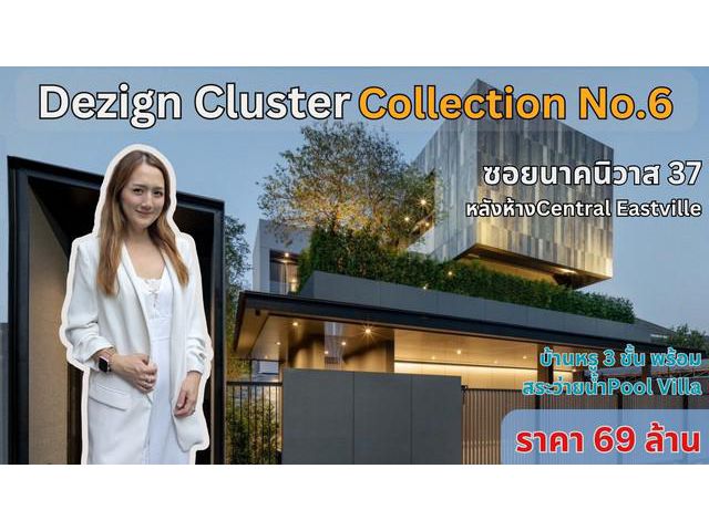 ขายบ้านเดี่ยว ดีไซน์ คลัสเตอร์
