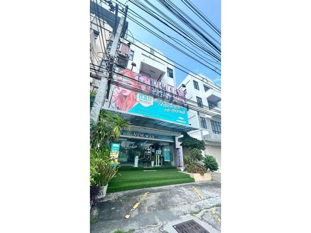 ขายอาคารพาณิชย์ 4ชั้น พร้อมอุปกรณ์ ขนาด 62 ตรว ติดถนนพระยาสัจจา ช