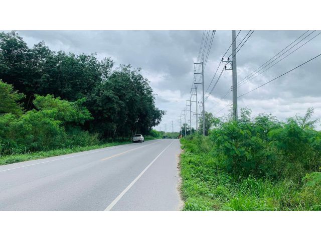 ขายที่ดินมาบยางพร 28 ไร่ ติดถนนเส้น2026(ซอยวัดมาบเตย) ใกล้นิคมอีสเทอร์ซีบอร์ด-10กม. อ.ปลวกแดง ระยอง
