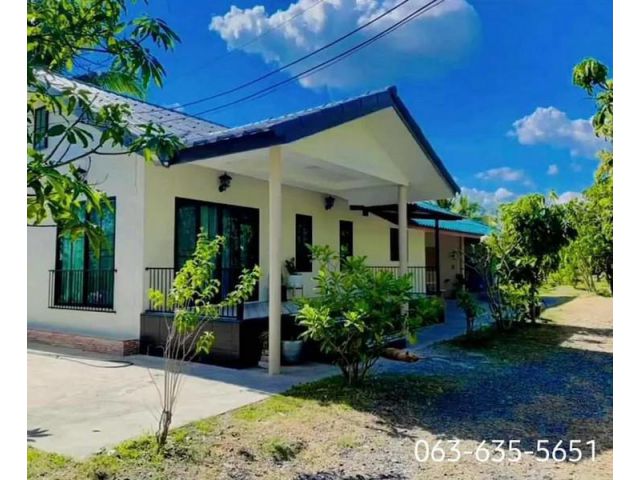 ขายบ้านสวน 2 ไร่ 1 งาน 28 ตรว. ต.ศรีนาวา อ.เมือง จ.นครนายก