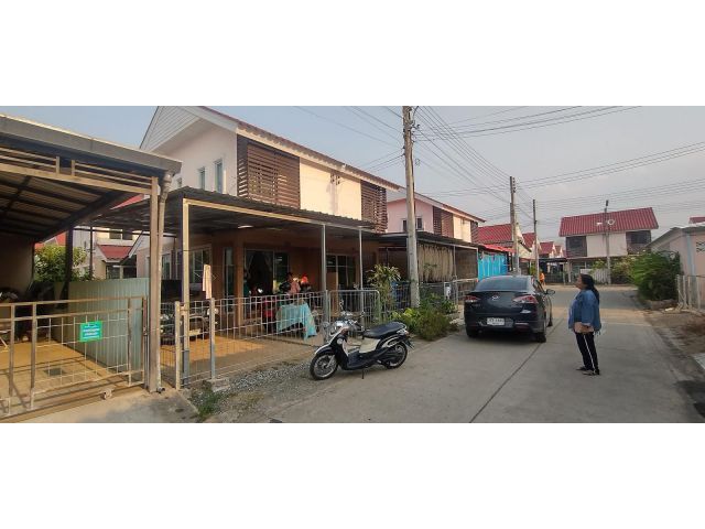 บ้านเอื้ออาทรหนองหาร เฟสใหม่ 22 ตร.วา ใกล้ทางเข้าหมู่บ้าน ทำเลดี