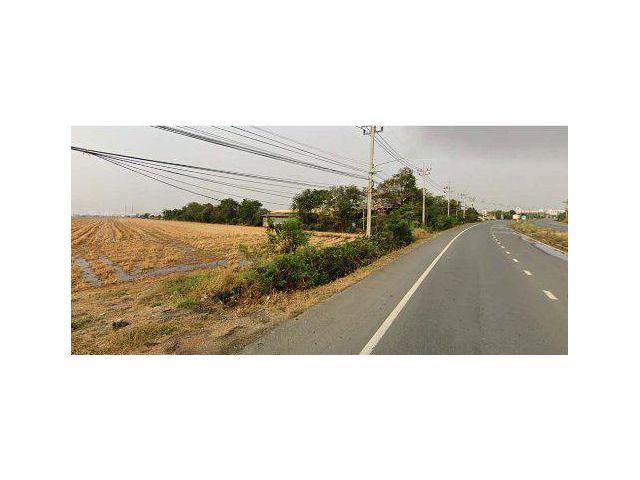 ขายที่ดิน 24 ไร่ ติดถนนน เทพราช-ลาดกระบัง ต.เปร็ง อ.บางบ่อ จ.สมุทรปราการ