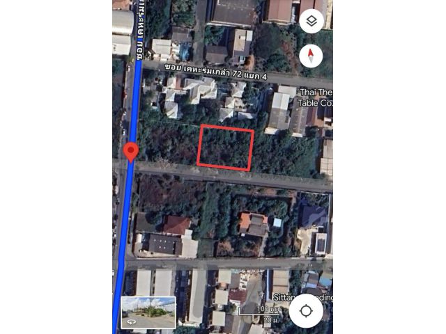 ขายที่ดิน ในซอยมิสทีน เคหะร่มเกล้า72 ขนาด 164 ตร.ว.ใกล้สำนักงานที่ดินบึงกุ่ม