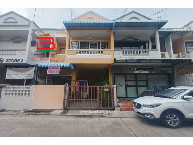 ทาวน์เฮาส์ หมู่บ้าน สายไหมสุขเจริญ ซอยสายไหม 45 เนื้อที่ 18 ตรว. ใกล้สายไหมอเวนิว ถนนพหลโยธิน แขวงสายไหม เขตบางเขน