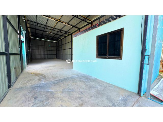 ให้เช่าโกดังพร้อมสำนักงาน 120 ตร.ม. สายไหม ลำลูกกา สุขาภิบาล5 เพิ่มสิน ใกล้รถไฟฟ้า