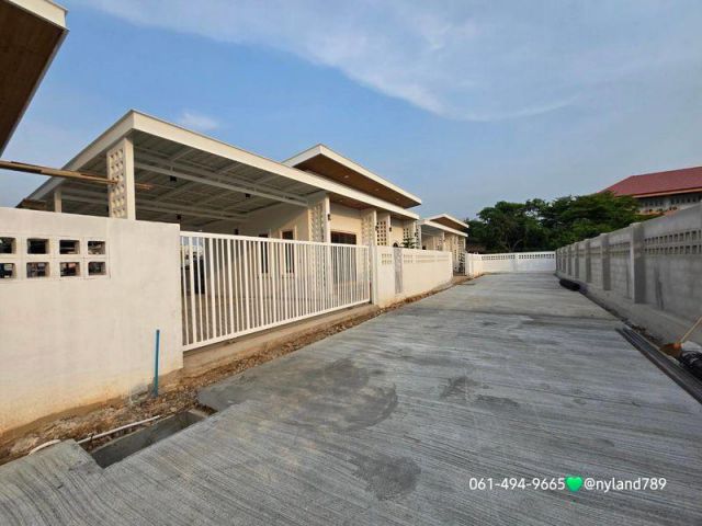 ว่าง 2 หลังสุดท้ายบ้านเดี่ยวมินิมอล มูจิ ใกล้โรงพยาบาลองครักษ์
