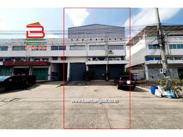 สำนักงาน+โกดัง เนื้อที่ 249.1 ตรว. กว้าง 12*83 เมตร มินิแฟคตอรี่ ถนนกิ่งแก้ว ต.บางพลีใหญ่ อ.บางพลี จ.สมุทรปราการ