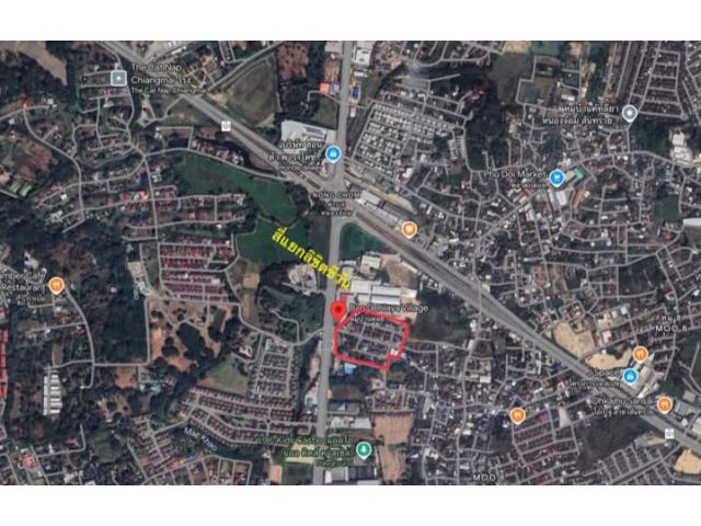 ขายที่ดินตำบลหนองจ๊อมสันทรายใกล้แยกลิขิตชีวันพร้อมโอน