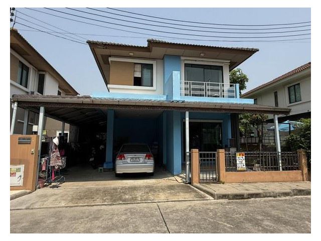 ขายบ้านเดี่ยว 2 ชั้น หมู่บ้านฮาบิเทีย ราชพฤกษ์-345 (รหัสทรัพย์ 202537) ต.บางคูวัด อ.เมืองปทุมธานี จ.ปทุมธานี ซอย41