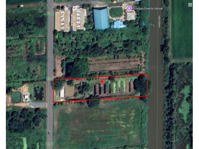 ขายที่ดินพร้อมสร้างบ้านหรือทำธุรกิจ 3 ไร่ 2 งาน ปทุมธานี