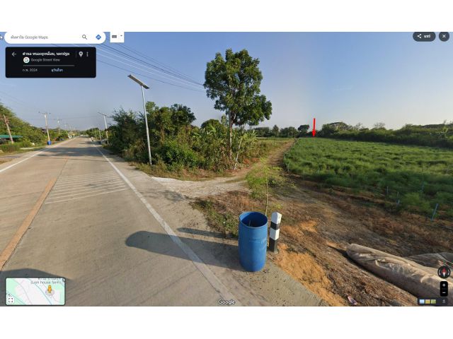 ขายที่ดินเปล่าเนื้อที่ 296.9 ตรว.หน้ากว้าง 47 เมตร ต.หนองงูเหลือม  อ.เมืองนครปฐม ติดคลองชลประทาน
