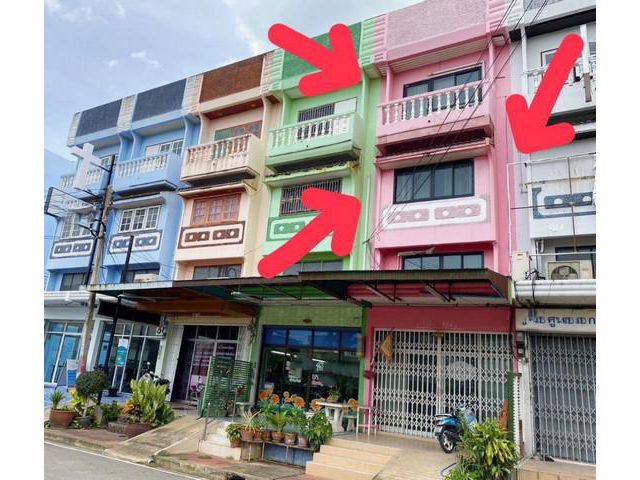 ขายอาคารพาณิชย์ ตึกแถว4ชั้นทำเลดีใกล้ตลาดชะอำเหมาะค้าขาย
