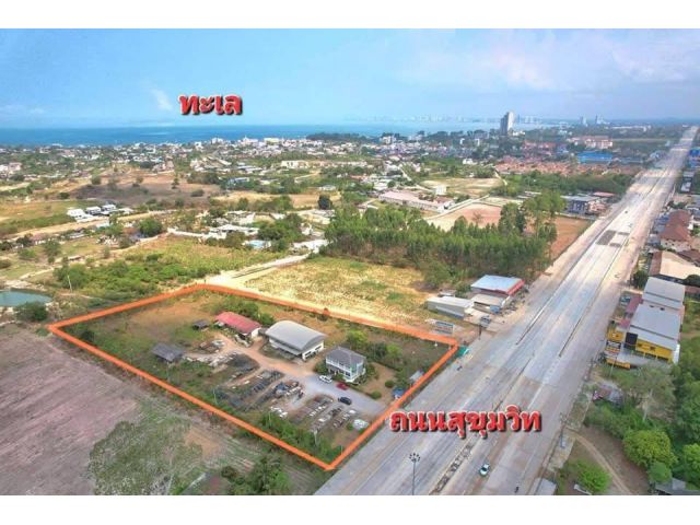 Land with Buildings for Sale • Land Size: 8 Rai 107 Sq.w. (Orange Zone)   Price: 290,000,000 THB