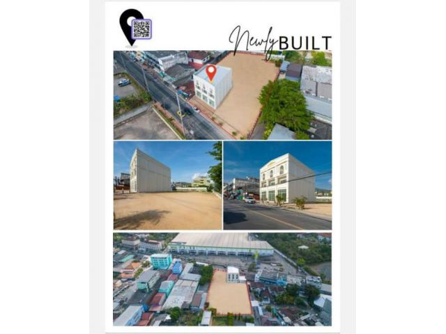 อาคารพานิชย์พร้อมที่ดินเปล่าในตัวเมืองภูเก็ต