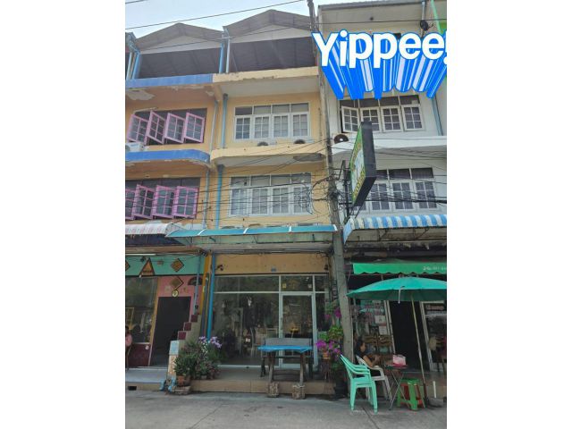 ขาย อาคารพาณิชย์ 3 ชั้น เนื้อที่ 14 ตรว. 3 ห้องนอน มีดาดฟ้า หาดจอมเทียนซอย 6 ต.หนองปรือ อ.บางละมุง จ.ชลบุรี