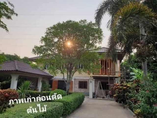 ขายบ้านสวยพร้อมอยู่มีสวนมีสระน้ำ