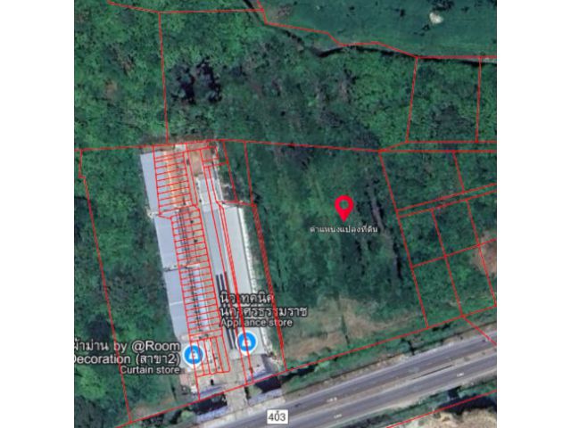 ขาย - 14-2-34 ไร่ กว้าง 93ม. ใกล้เซ็นทรัล นครศรีธรรมราช