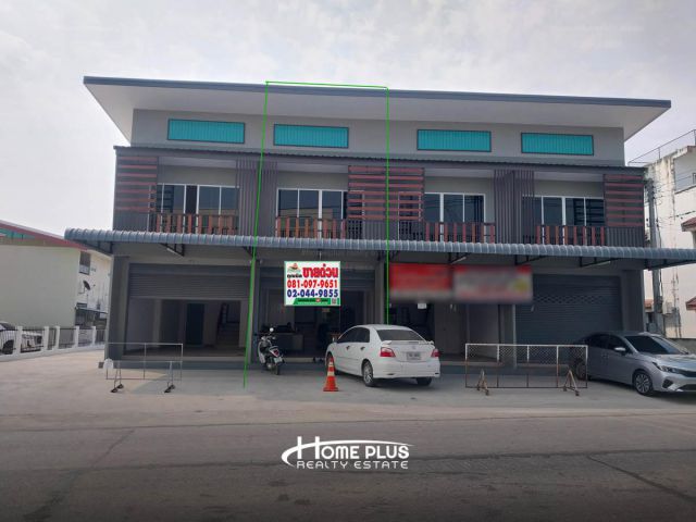 อาคารพาณิชย์ 2 ชั้น ติดถนนท่าทรายใกล้สายลมรีสอร์ท จังหวัดเชียงใหม่