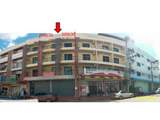 ขายอาคารพาณิชย์ 4 ชั้ั้้น 2 คูหาขายตามสภาพ สำนักขาม อ.สะเดา สงขลา