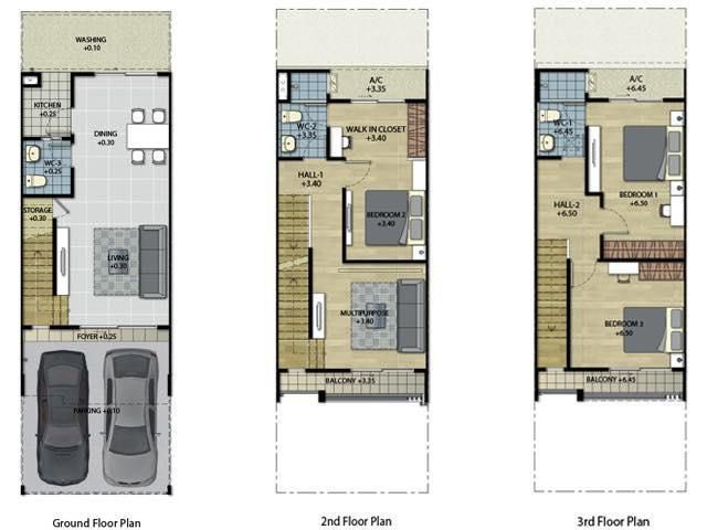 P492 ให้เช่า ทาวน์โฮม บ้านกลางเมือง สุขุมวิท 77 อ่อนนุช 17 บ้านเป