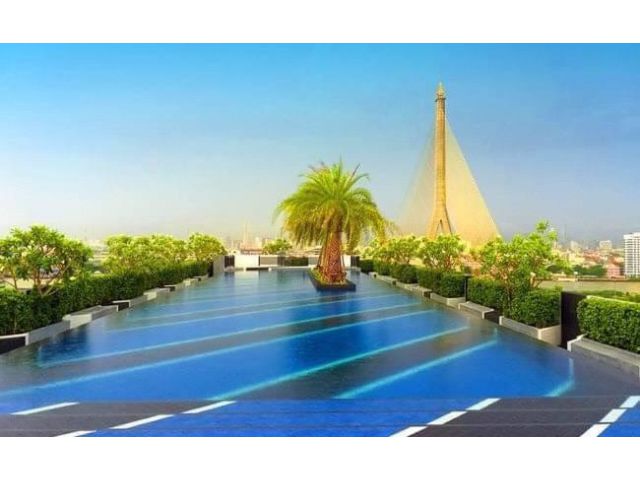 ชาโตว์ อินทาวน์  พระราม 8 เป็นคอนโด High-Rise 13 ชั้น 1 อาคาร พื้นที่โครงการ 2-3-68.57 ไร่  ห้องพักชั้น12A ชั้น MainLobb