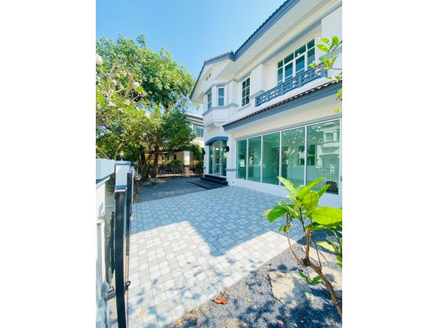 PK808 บ้านมัณฑนา วัชรพล รามอินทรา 1 ขนาด 61.5 ตร.ว. 3 ห้องนอน 3 ห้องน้ำ 1 ห้องเอนกประสงค์ 1 ห้องเก็บของ 2 ที่จอดรถ พร้อม