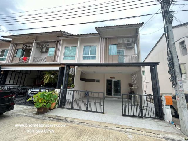 ขายบ้านทาวน์เฮ้าส์ 2 ชั้น มบ.ธนาซิโอ ซอยวัดไผ่เหลือง ถ.รัตนาธิเบศร์ อ.บางบัวทอง จ.นนทบุรี1