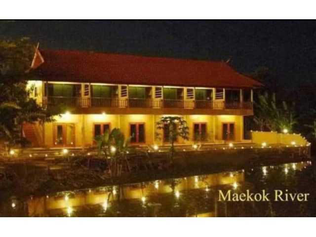 ราคานี้หาไม่ได้อีกแล้ว!! ขายกิจการโรงแรม Akha River House ทำเลทองติดแม่น้ำกก ใจกลางเมืองเชียงราย
