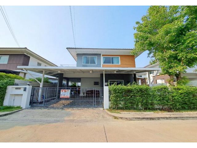 ขายบ้านเดี่ยว หมู่บ้านเพอร์เฟค พาร์ค สุวรรณภูมิ 4 เนื้อที่ 51 ตร.ว. สภาพสวย พร้อมอยู่