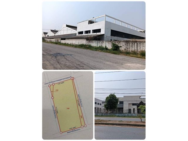 ขายโรงงาน สร้างเต็มพื้นที่ 32 ไร่ โครงสร้างทุกอย่างมาตรฐาน