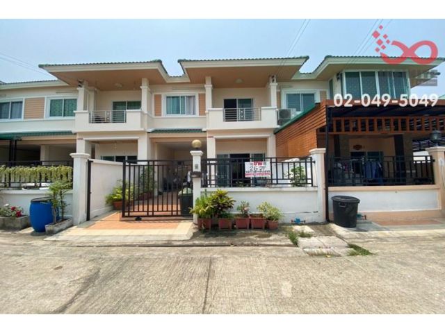 ขายทาวน์เฮ้าส์ 2 ชั้น บ้านหงส์ประยูร 3 บางบัวทอง ถนนบางกรวย-ไทรน้อย