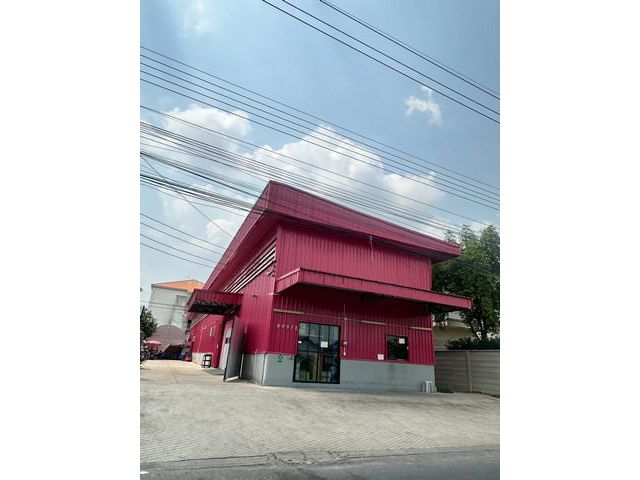 ให้เช่าโกดังมีออฟฟิต Facility  ซอยสายไหม 35  ทำเลดี