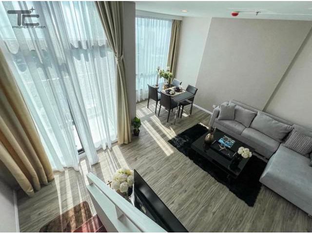 ขาย คอนโด ไนท์บริดจ์ ดิ โอเชียน ศรีราชา ห้องชุด Duplex วิวทะเล