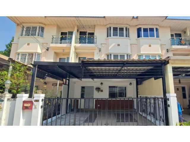 ขายทาวน์โฮม3ชั้น ศุภาลัยวิลล์ ศรีนครินทร์ กิ่งแก้ว (ซ. หลังวัดหนา