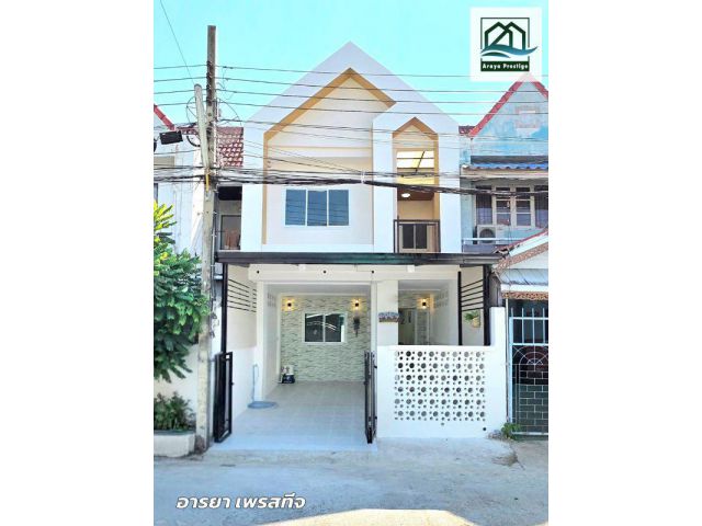 บางปูวิลล่า2 ท้ายบ้านใหม่ สมุทรปราการ ตกแต่งพร้อมเข้าอยู่