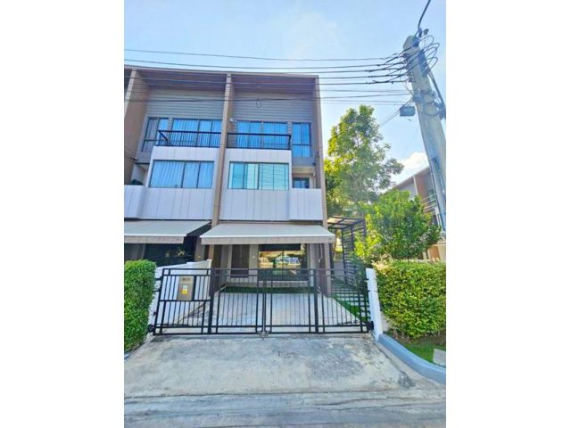 หลังมุม MRTมัยลาภ 3.9กม ทาวน์โฮม 3ชั้น เพลินนารี่ ตลาดออเงิน900ม.