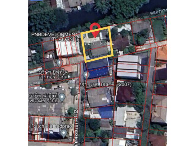 ขายที่ดินพร้อมสิ่งปลูกสร้าง 143 ตรว. ลาดพร้าว 48 เขตห้วยขวาง