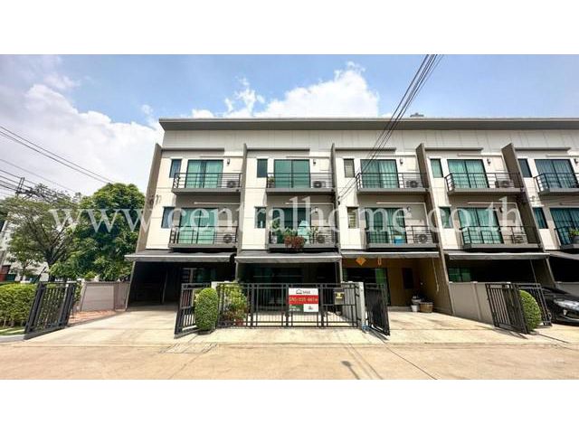 P1 ทาวน์โฮม บ้านกลางเมือง ราชพฤกษ์ - สาทร ตกแต่งพร้อมอยู่