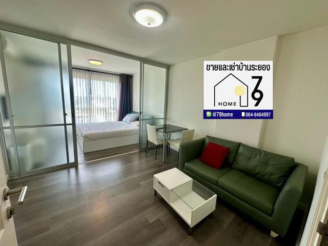 Vายถูก D condo นครระยอง ชั้น6 วิวทะเล (ทิศใต้) พร้อมเฟอร์นิเจอร์ค