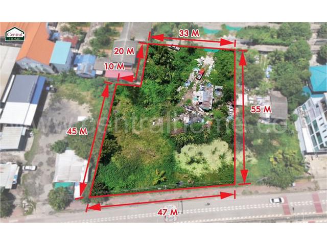 R1 ที่ดิน 597 ตร.ว ติดถนนเลี่ยงเมืองปากเกร็ด บางตลาด ปากเกร็ด