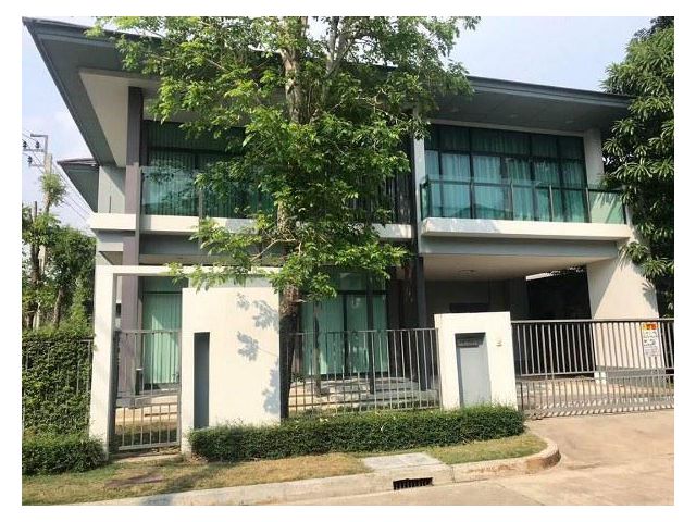 ให้เช่าบ้านเดี่ยว 2 ชั้น หมู่บ้านเศรษฐสิริ แจ้งวัฒนะ-ประชาชื่น (รหัสทรัพย์ 202540) ต.บ้านใหม่ อ.ปากเกร็ด จ.นนทบุรี
