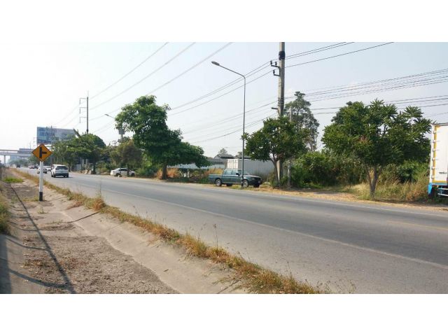 ขายที่ดิน 8-0-07 ไร่ ติดถนน ทางหลวงพิเศษหมายเลข ทางคู่ขนาน 7 ใกล้สถานีรถไฟฟ้า ด่านทับช้าง แขวงทับช้าง เขตสะพานสูง กทม.