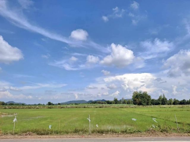 ++ขายทีดินติดถนนหลักเส้นวัดเกะตาพุต-เนินม่วงต.ธรรมเสน อ.โพธาราม หน้ากว้างวิวเขาเหมาะทำบ้านสวนโคกหนองนามีเพื่อนบ้านเหมาะท
