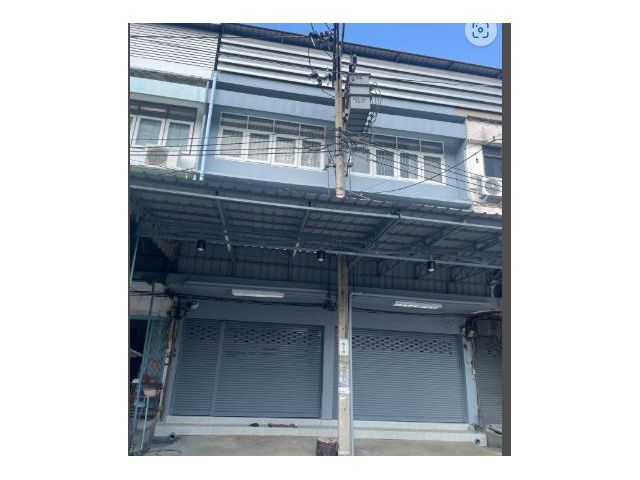 ให้เช่าอาคาร4 ชั้น 2 คูหา ตลาดเสริมเพิ่มพูน ใกล้สนามบินดอนเมือง