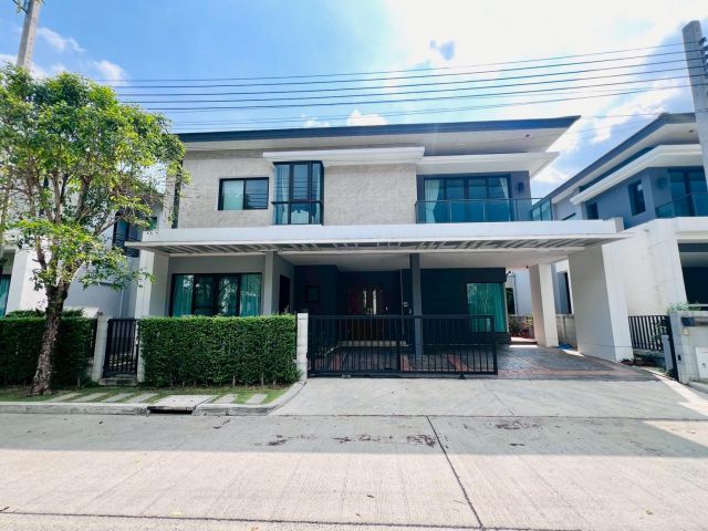 ขายบ้านเดี่ยว 2 ชั้น พร้อมอยู่ หมู่บ้านเดอะ ซิตี้ สะพาน มหาเจษฎาบดินทร์ฯ ใกล้MRT ไทรม้า