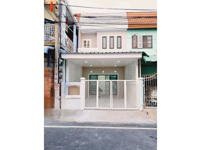 AIR-227 บ้านทำเลรถไฟฟ้า ทำเลทอง หมู่บ้านบัวทอง2 ติดถนนกาญจนาภิเษก