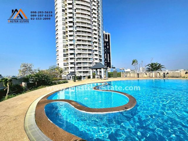 CONDO EVERGREEN VIEW TOWER ห้องใหญ่ 60 ตรม. ซ.บางนา-ตราด 56 ใกล้ตึกเนชั่น ขาย + ให้เช่า พร้อมแอร์ + เฟอร์นิเจอร์ครบ