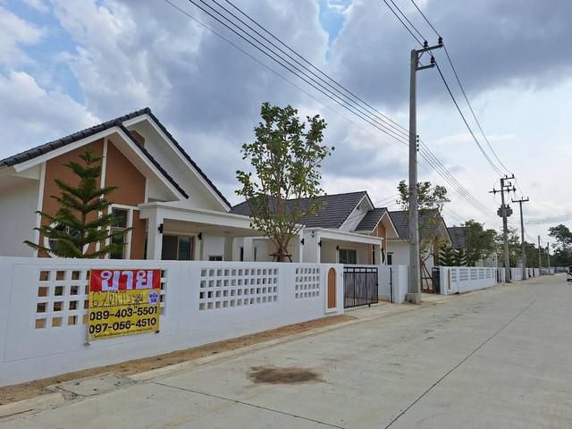 ขายบ้านเดี่ยวชั้นเดียว 67.8 ตร.วา  หมู่บ้านพุทธศิริ  บ้านแพ้ว