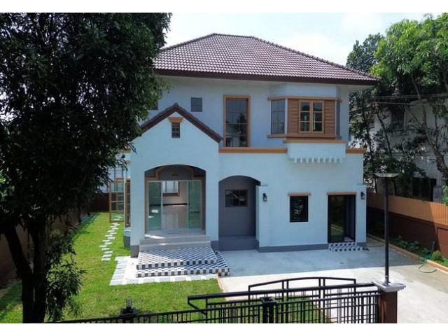 ขายบ้านเดี่ยว หมู่บ้านราชพฤกษ์ บางบอน 4 เนื้อที่ 100 ตร.ว. หลังริม ปรับปรุงใหม่ พร้อมอยู่